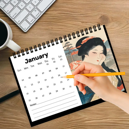 UkiyoCal 2026 Japanese Art Calendar
