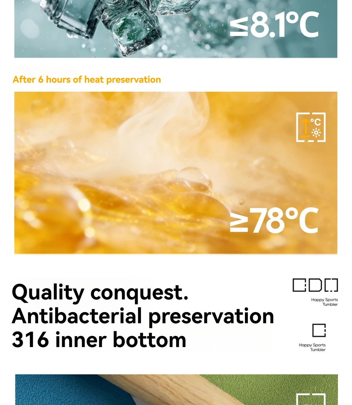 Double-Wall Insulated Sport Tumbler