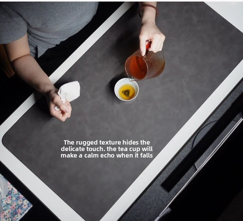 LuxPad Waterproof PU Desk Mat Set