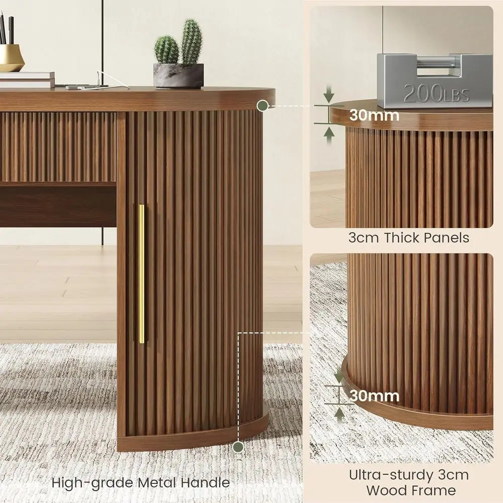Bramford Sliding Door Desk