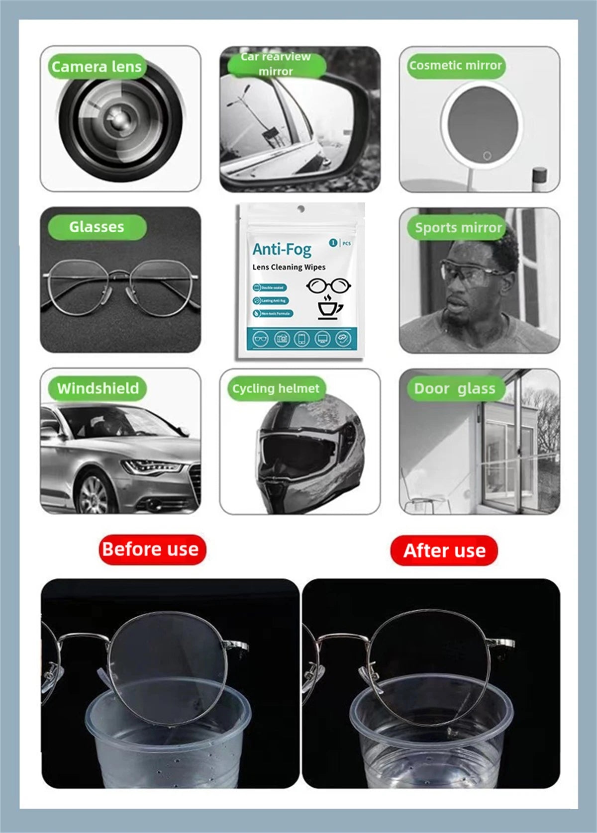 BLMUSA Photochromic Sport Glasses