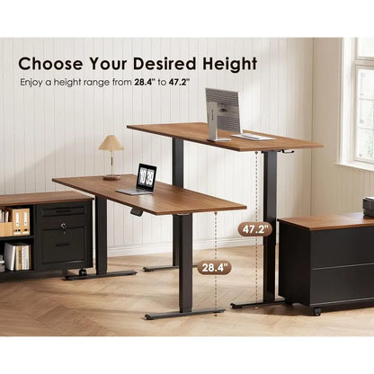 Summit Executive Lift L-Desk