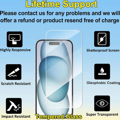 Clear Glass iPhone Screen Protector