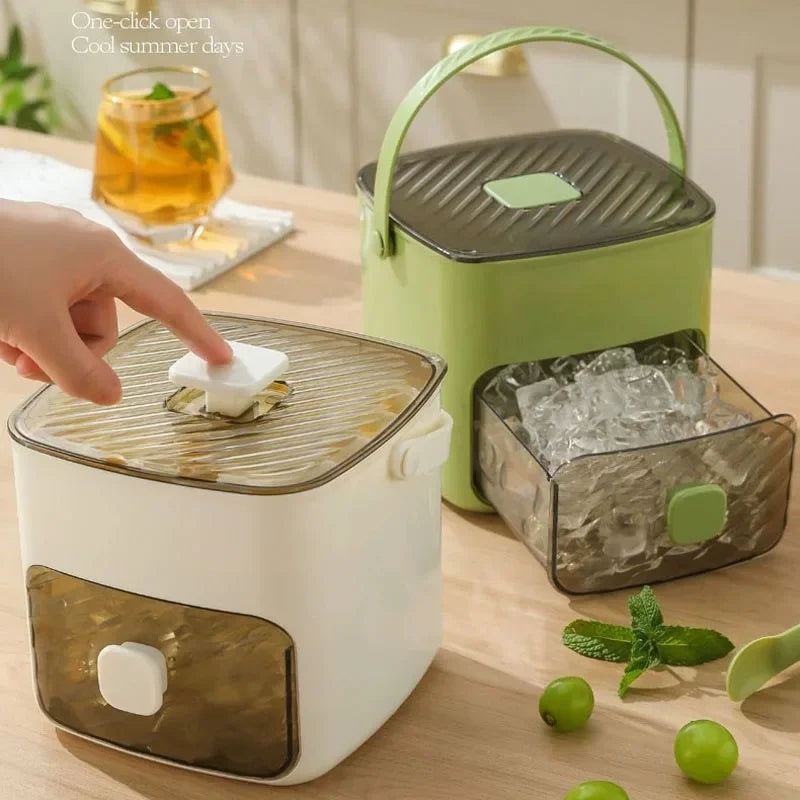 48-Grid Ice Tray – One-Touch Release