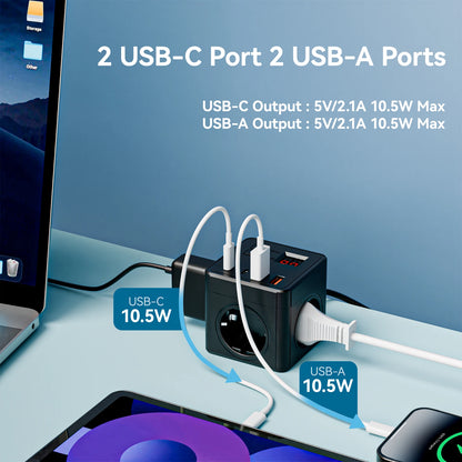 7-in-1 EU Power Strip