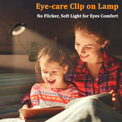 Rechargeable Clip Desk Lamp