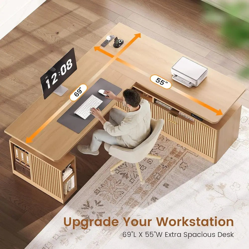 Grand Haven Storage Standing Desk