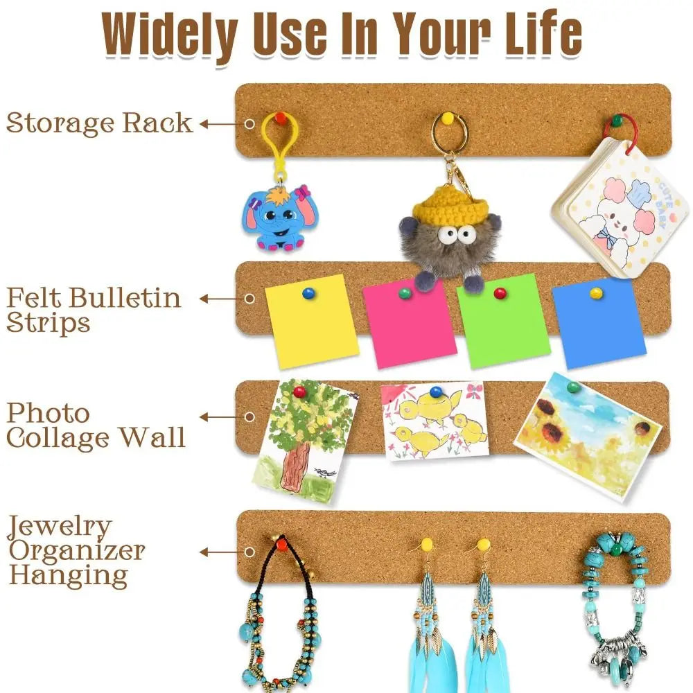 StickyCorK Self-Adhesive Pin Board