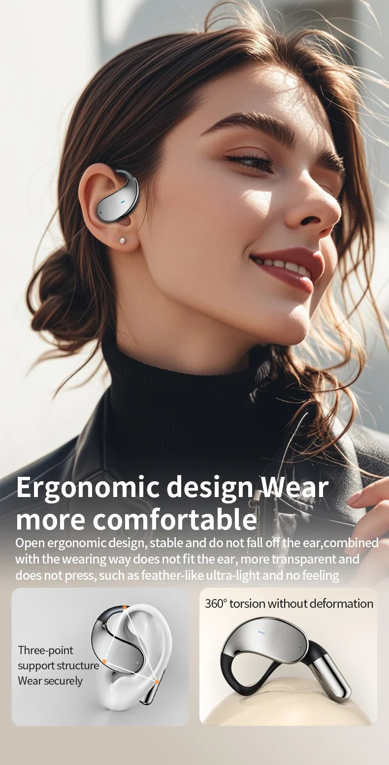 AI Translator Earbuds, Wireless & Waterproof