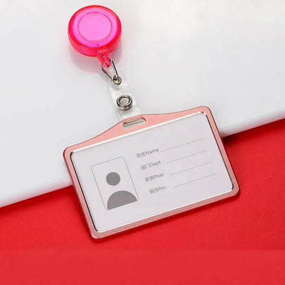 BadgeCard Aluminum Card Holder Reel