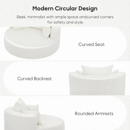Averly Wide Swivel Barrel Chair
