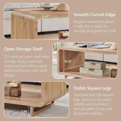 Ridgeline Two-Tier Coffee Table