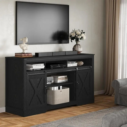 Sliding Barn Door TV Stand