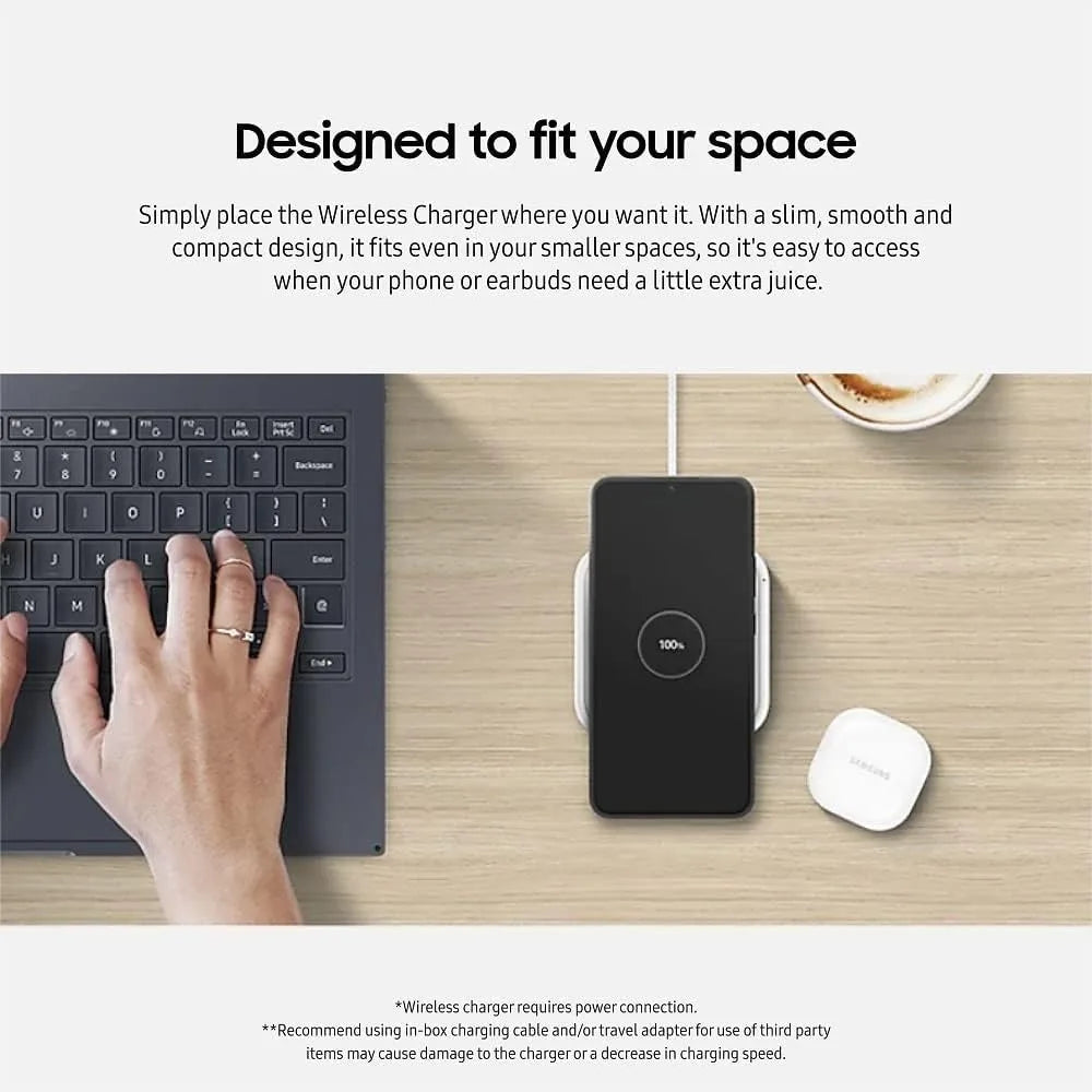 Compact LED Wireless Charger