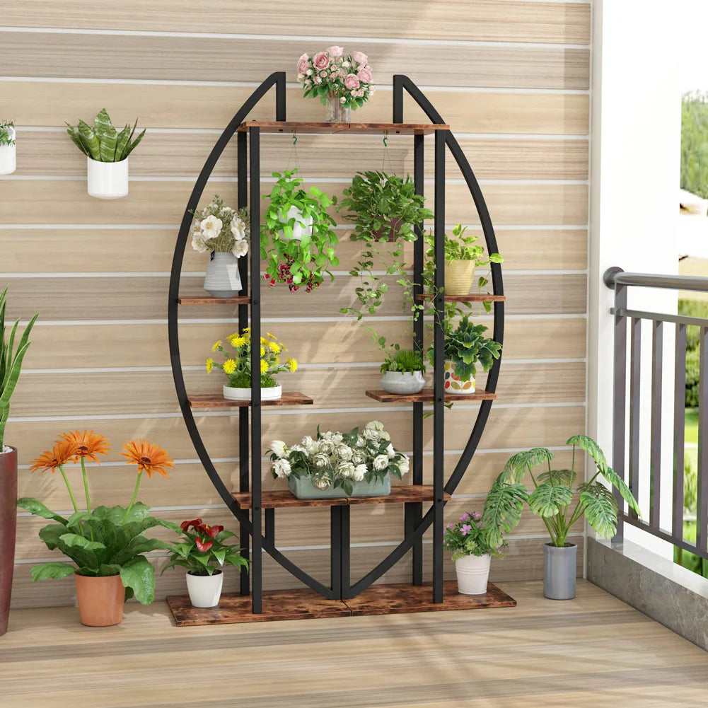Fernhollow Curved Plant Stand Duo