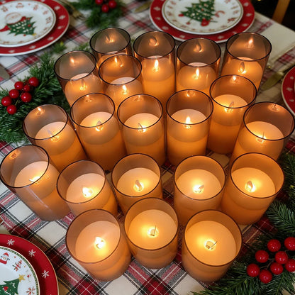 USB Rechargeable LED Candles (3-Pack)