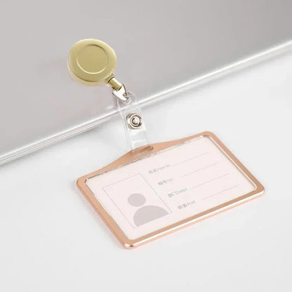 BadgeCard Aluminum Card Holder Reel
