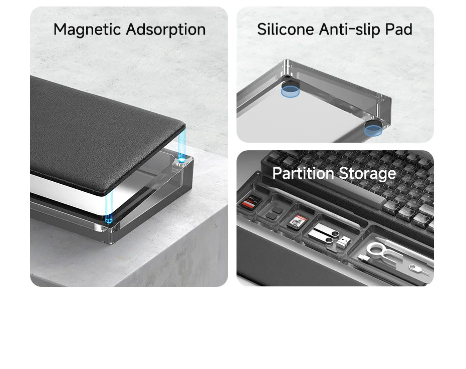 Magnetic Keyboard Wrist Rest