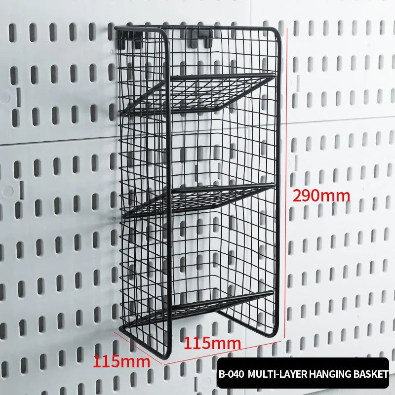 Desktop Standing Pegboard Organizer