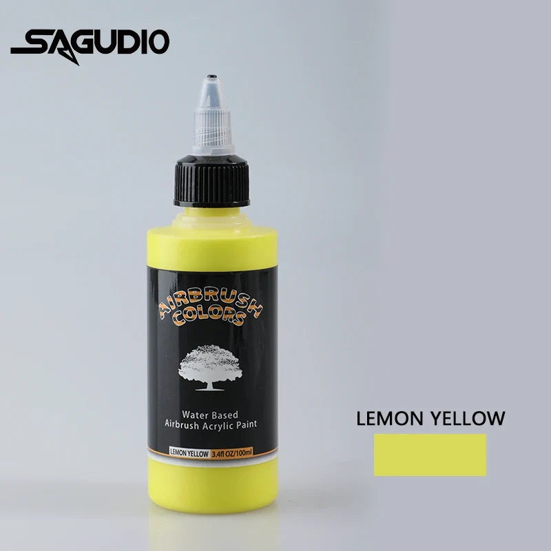 32-Color Matte Airbrush Paint Set