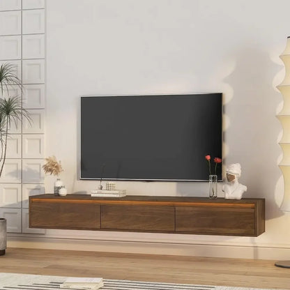 Floating LED TV Stand