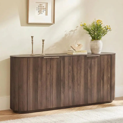 Thackery Fluted Walnut Sideboard