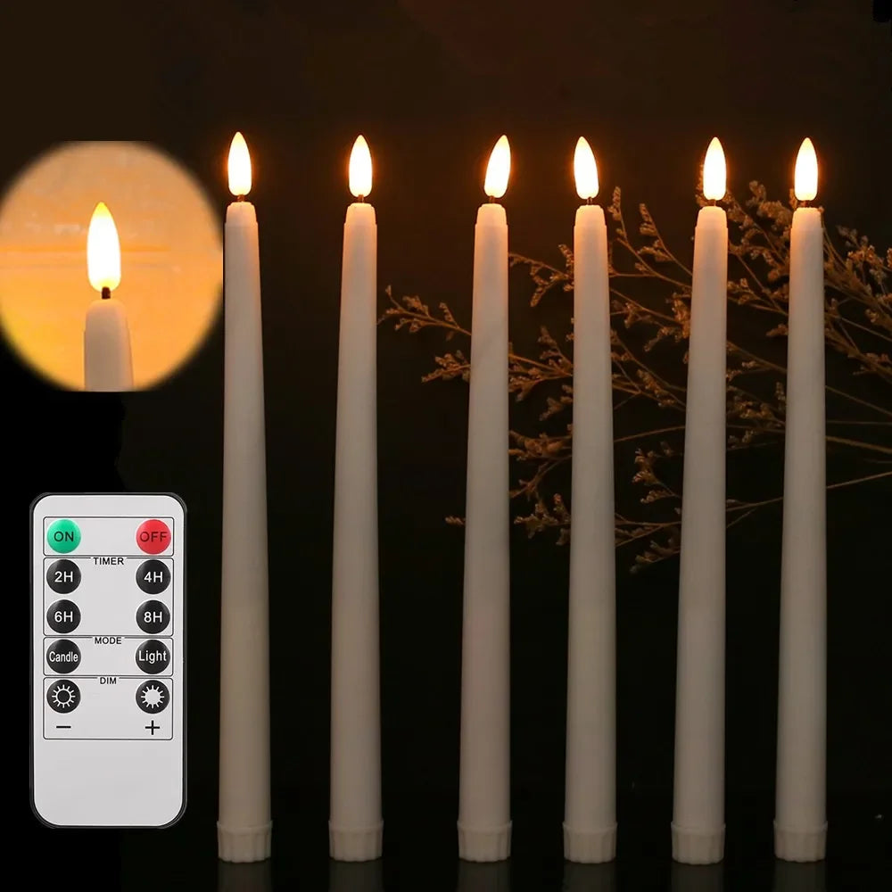 Flameless Taper Candles