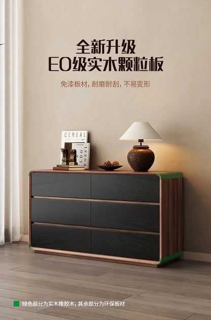 Modern Wood Storage Display Cabinet