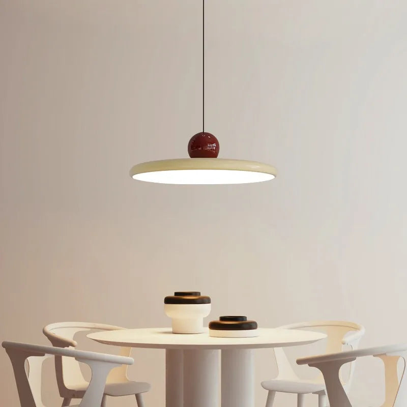 Saucer Pendant Light, Warm-to-Cool LED
