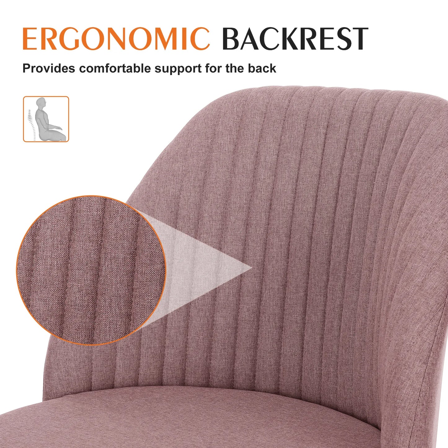 Petite Vanity Task Chair