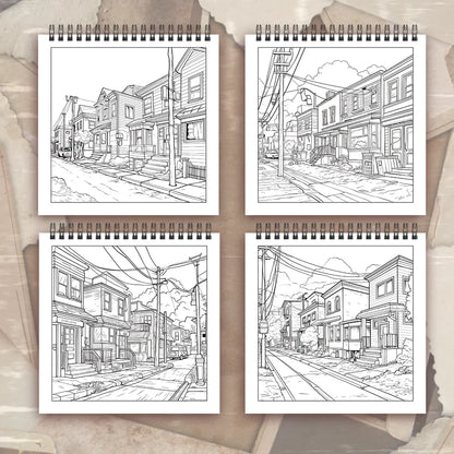 Spiral-Bound Adult Coloring Book
