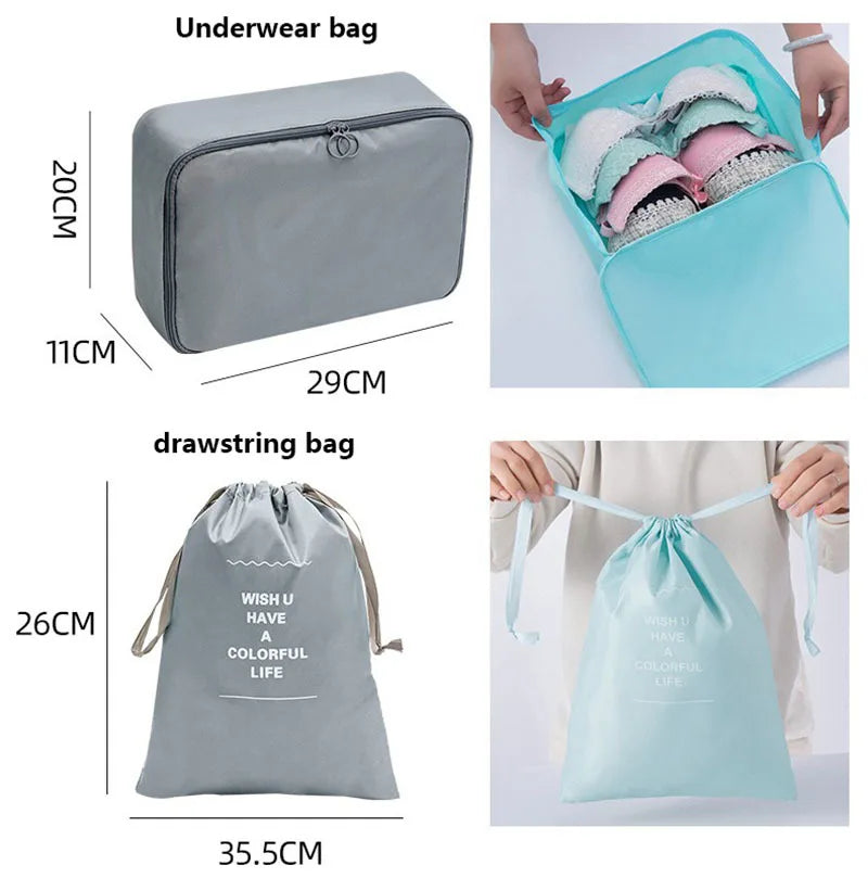 Travel Packing Cube Storage Set