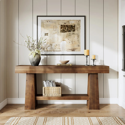 Ashcombe Solid Wood Console Table