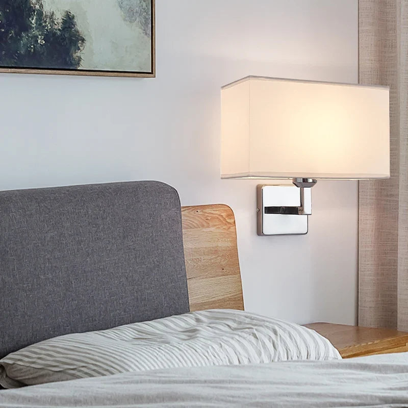 Bedside Sconce with Independent Reading Light