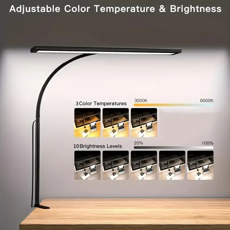 88-LED Sturdy Clamp Desk Lamp