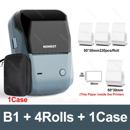 NiiBand B1 Bluetooth Label Printer