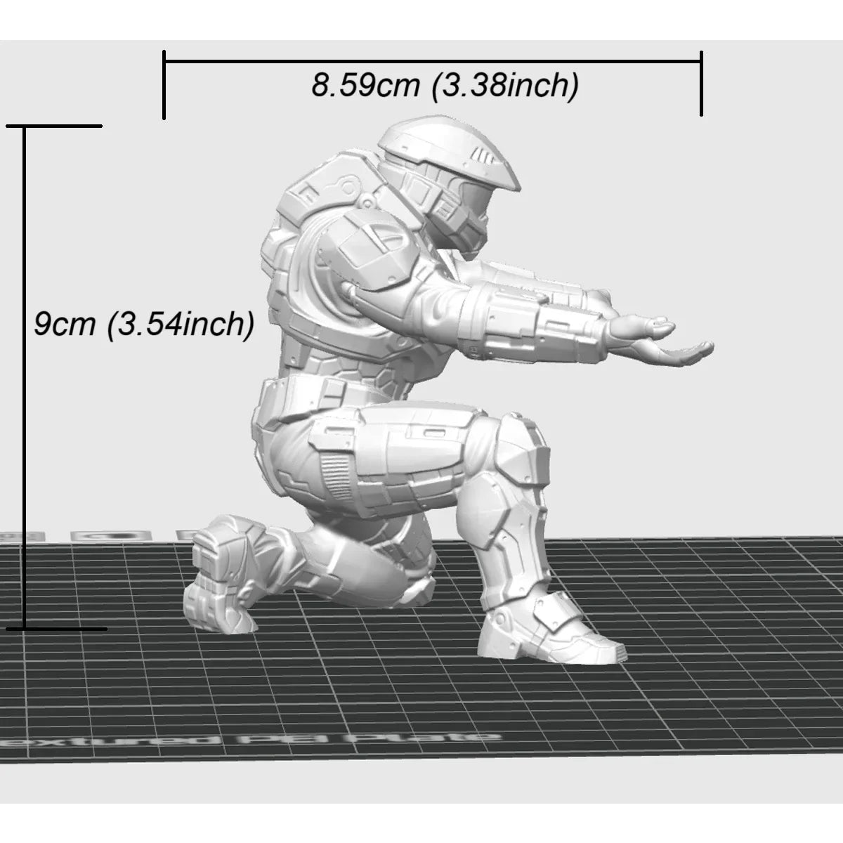 3D Printed Soldier Pen Holder