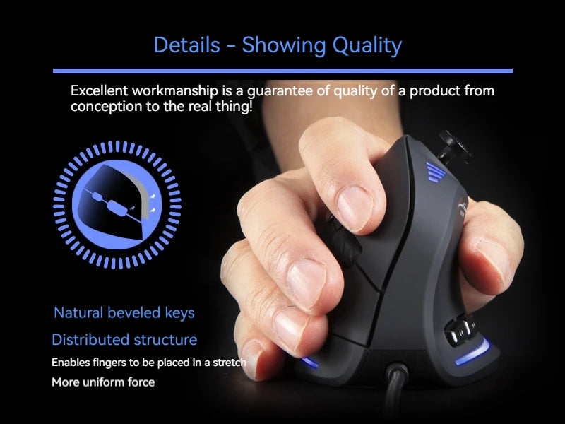 C-18 Vertical Gaming Mouse