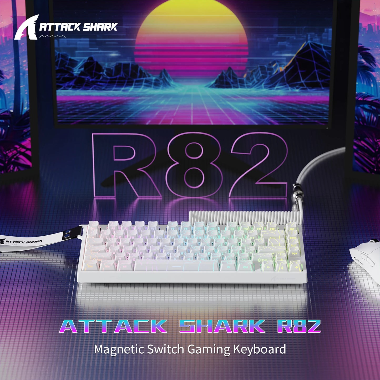 ATTACK SHARK R82 HE 75% Gaming Keyboard