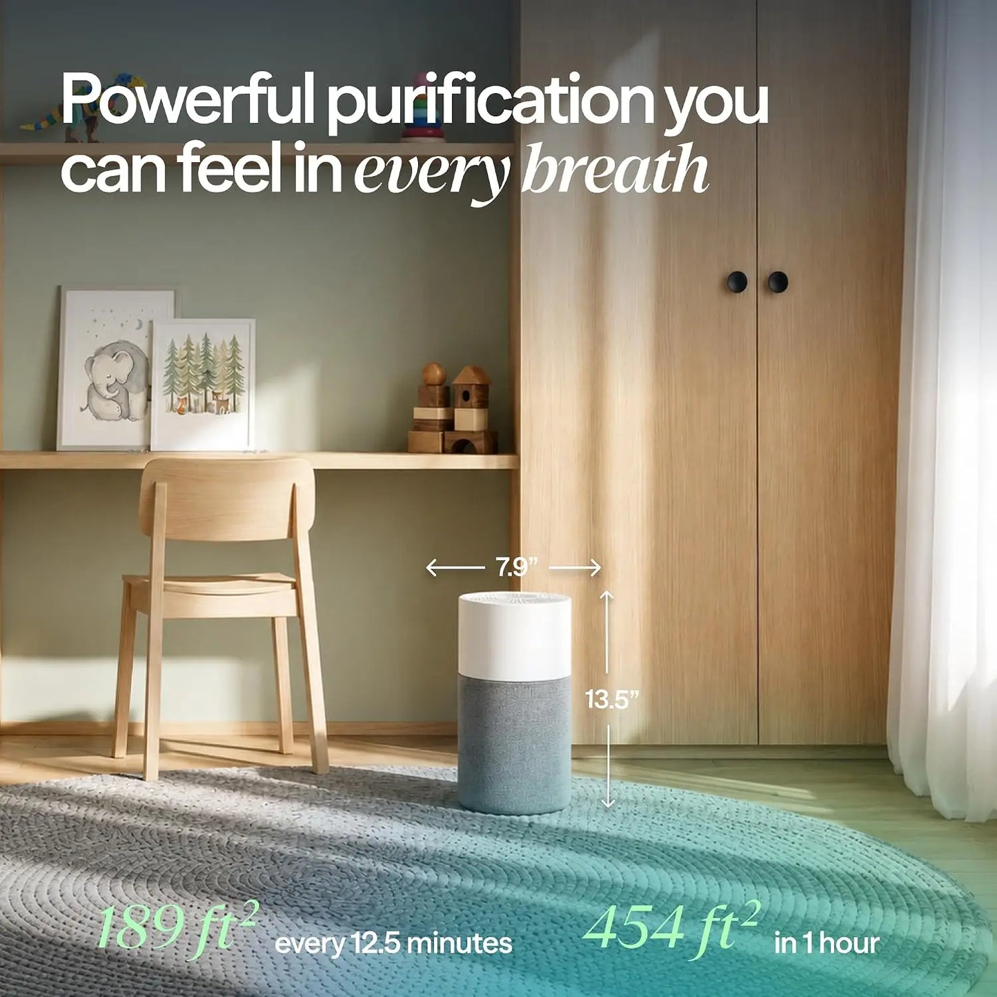 Purelume Compact HEPA Air Purifier