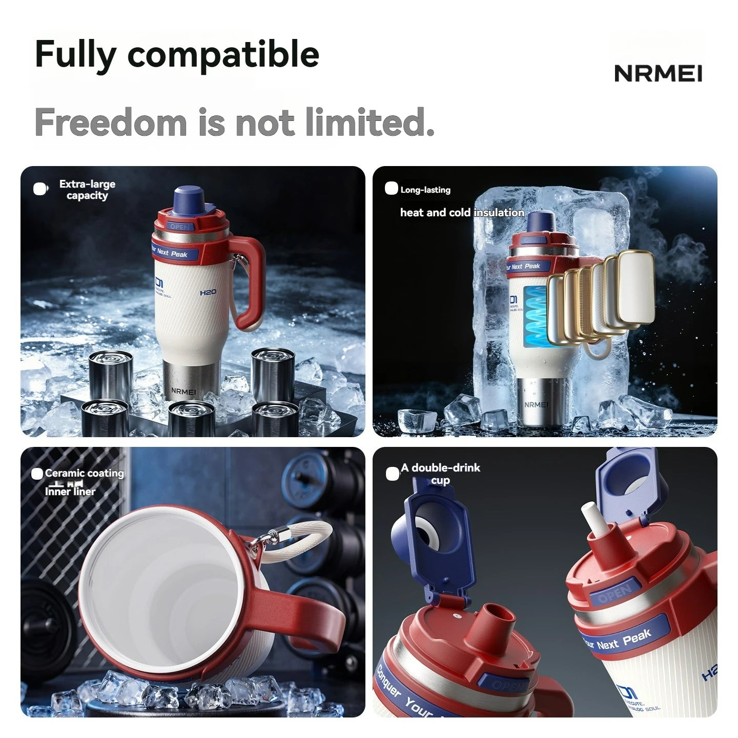 72-Hour Cold Ceramic Tumbler