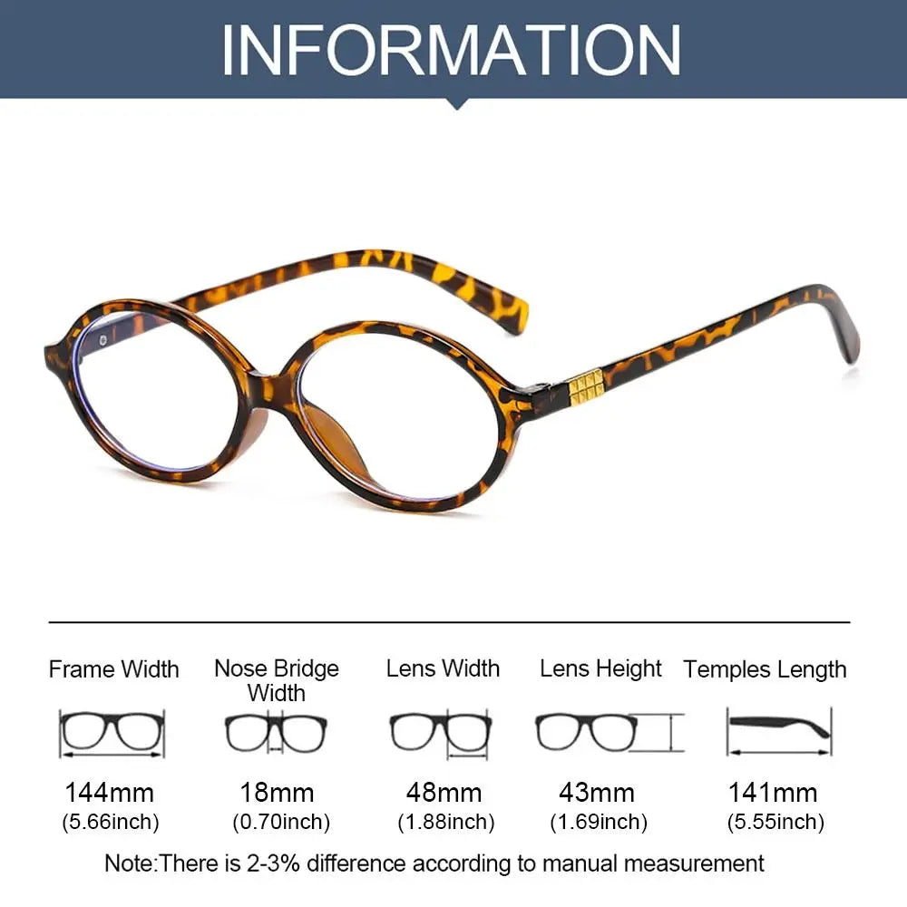 Y2K Oval Frame Sunglasses