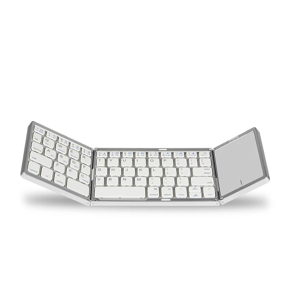 Mini Folding Bluetooth Keyboard + Touchpad