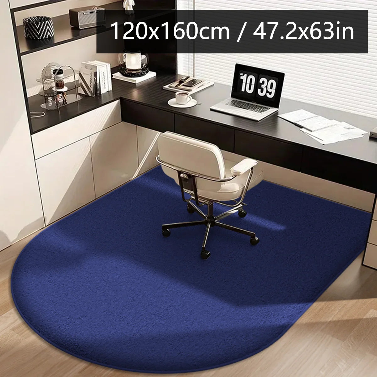 SolidDesk Flannel Chair Floor Mat