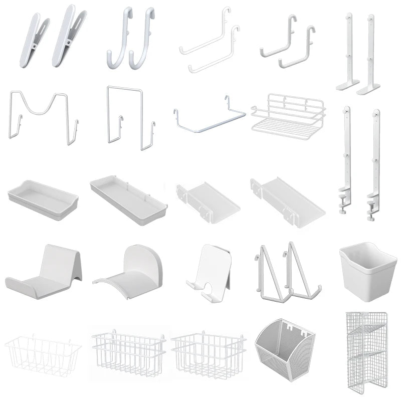 No-Holes Wall Pegboard Organizer