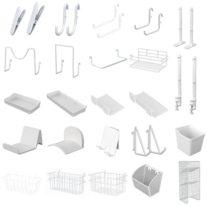No-Holes Wall Pegboard Organizer