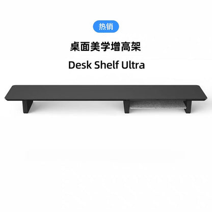 Walnut Wood Laptop Riser with Storage