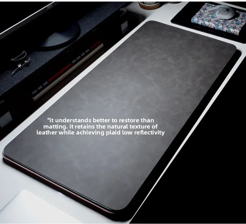 LuxPad Waterproof PU Desk Mat Set