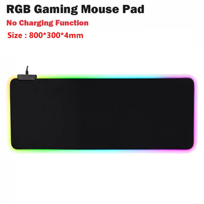 RGBCharge Wireless Keyboard Desk Pad