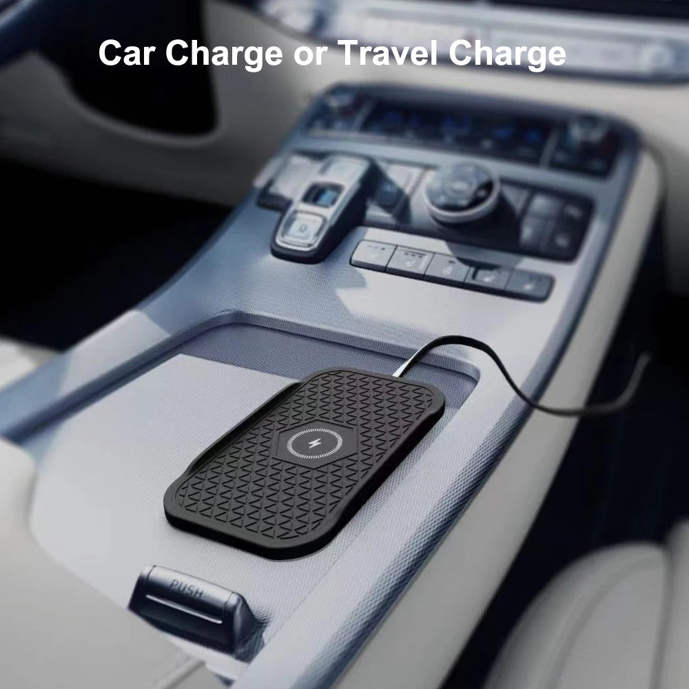 Non-Slip Silicone Car Charging Pad